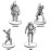 Battle Systems BSGCSE007 - Core Space - Skylark Crew - Sci Fi Miniature Game - Multi Level Tabletop Board - Wargaming 40K Universe - Contains 4x 28 millimeter Miniatures