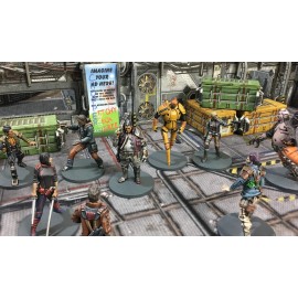 Battle Systems BSGCSE007 - Core Space - Skylark Crew - Sci Fi Miniature Game - Multi Level Tabletop Board - Wargaming 40K Universe - Contains 4x 28 millimeter Miniatures