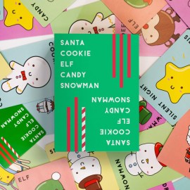 Santa Cookie Elf Candy Snowman Card Game - by Taco Cat Goat Cheese Pizza - Holiday Party Card Game - Great Stocking Stuffer - Fun for Kids, Teens, Adults and Family - 10 Min Ages 7+ Santa Cookie Elf Candy Snowman Card Game - by Taco Cat Goat Cheese Pizza - Holiday Party Card Game - Great Stocking Stuffer - Fun for Kids, Teens, Adults and Family - 10 Min Ages 7+