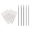 Body Piercing Needles, ATOMUS 10pcs 16G Stainless Steel Sterile Disposable Ear Nose Navel Nipple Lip Piercing Needles