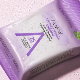 Almay Face Makeup Remover Wipes, Longwear & Waterproof, Hypoallergenic, Fragrance Free, Dermatologist & Ophthalmologist Tested, 25 Count (Pack of 1) Almay Face Makeup Remover Wipes, Longwear & Waterproof, Hypoallergenic, Fragrance Free, Dermatologist & Ophthalmologist Tested, 25 Count (Pack of 1)