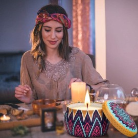 Scented Candles Gift Set, 8% Essential Oil, 4 Pack Aromatherapy Candle, Stress Relief Gifts for Women,120H Burning, Candles for Home Scented, Ideal for Birthday, Christmas, Thanksgiving, Mother\'s Day Scented Candles Gift Set, 8% Essential Oil, 4 Pack Aromatherapy Candle, Stress Relief Gifts for Women,120H Burning, Candles for Home Scented, Ideal for Birthday, Christmas, Thanksgiving, Mother\'s Day