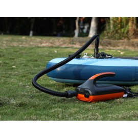 Tuomico 20PSI High Pressure SUP Electric Air Pump,Dual Stage Inflation Paddle Board Pump for Inflatable Stand Up Paddle Boards, Boats,Kayak,12V DC Car Connector Tuomico 20PSI High Pressure SUP Electric Air Pump,Dual Stage Inflation Paddle Board Pump for Inflatable Stand Up Paddle Boards, Boats,Kayak,12V DC Car Connector
