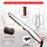 Beard Straightener Comb for Men,Hair Hot Comb,Quick Electric Heated Beard Brush Styler,Travel Portable Styling Comb beard iron, Multifunctional Straightening Brush