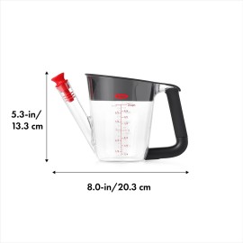 OXO Good Grips 4 Cup Fat Separator, Plastic, One Size OXO Good Grips 4 Cup Fat Separator, Plastic, One Size