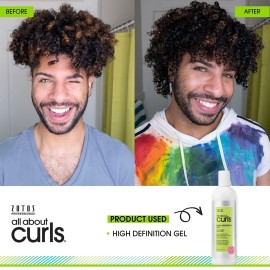 ALL ABOUT CURLS High Definition Gel | For Curly Hair Styling | Alcohol-Free | Moisturize, Define & Enhance Texture | Reduce Frizz & Boost Shine | Crunchless Ultra Hold | Vegan, Paraben Free | 15 Fl Oz ALL ABOUT CURLS High Definition Gel | For Curly Hair Styling | Alcohol-Free | Moisturize, Define & Enhance Texture | Reduce Frizz & Boost Shine | Crunchless Ultra Hold | Vegan, Paraben Free | 15 Fl Oz