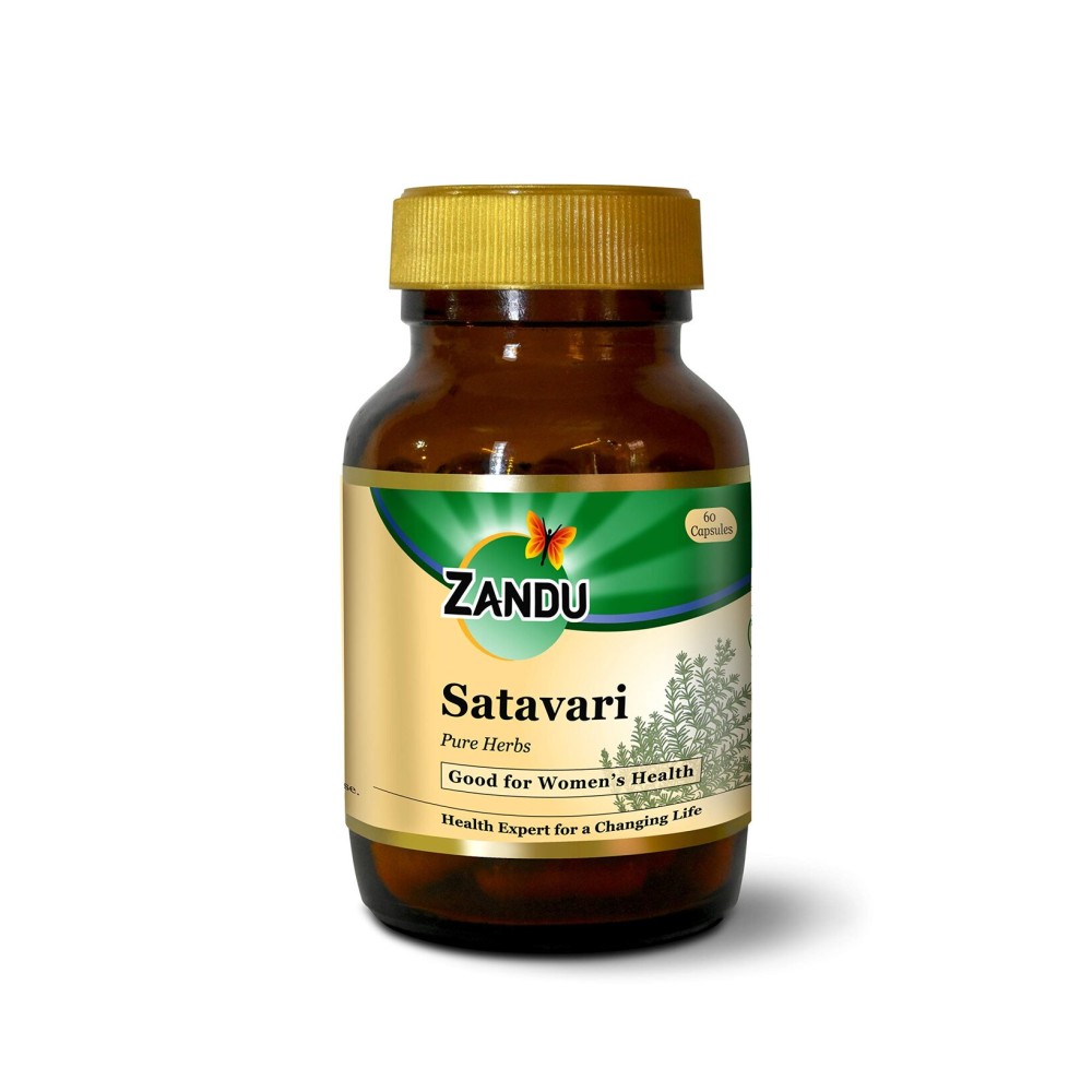 Zandu Satavari Capsules, with Natural Satavari Extracts, Useful for Women\'s Wellness - 60 Veg Capsules Zandu Satavari Capsules, with Natural Satavari Extracts, Useful for Women\'s Wellness - 60 Veg Capsules