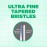 GUM Technique Deep Clean Toothbrush - Compact Soft - Soft Toothbrushes for Adults with Sensitive Gums - Extra Fine Bristles, 1ct (12pk)