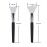 LORMAY 2 Pcs Silicone Face Mask Brush Applicator for Facial Mud, Clay Mask, DIY, Modeling Mask, Body Lotion, and BB CC Cream