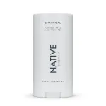 Native Deodorant | Natural Deodorant for Men, Aluminum Free with Baking Soda, Probiotics, Coconut Oil and Shea Butter | Charcoal