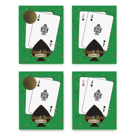 My Scratch Offs Casino Night Scratch Off Party Game Cards 26 Pack Gambling (Blackjack My Scratch Offs Casino Night Scratch Off Party Game Cards 26 Pack Gambling (Blackjack