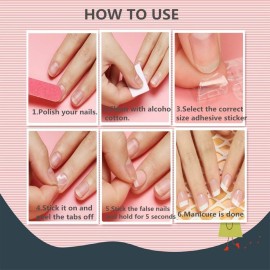 Ivtor 10 Sheets Waterproof Breathable Jelly Double Sided Nail Adhesives,Press on Nails Sticky Tabs Nail Glue Sticker Ivtor 10 Sheets Waterproof Breathable Jelly Double Sided Nail Adhesives,Press on Nails Sticky Tabs Nail Glue Sticker
