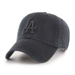 \'47 Brand Strapback Cap - Clean UP LA Dodgers Black Washed