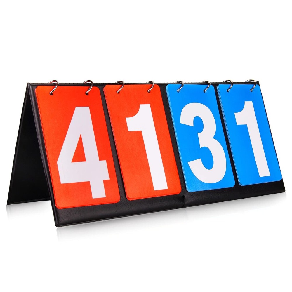HRLORKC Scoreboard Score Keeper Score Flipper for Basketball Tennis Sports HRLORKC Scoreboard Score Keeper Score Flipper for Basketball Tennis Sports