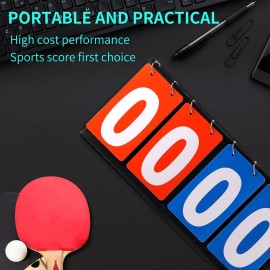 HRLORKC Scoreboard Score Keeper Score Flipper for Basketball Tennis Sports HRLORKC Scoreboard Score Keeper Score Flipper for Basketball Tennis Sports