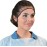QIAN SOU Disposable Hair Nets Food Service Nylon Caps Breathable Honeycomb 24 (100)