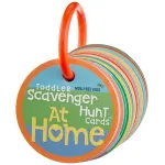MOLLYBEE KIDS Toddler Scavenger Hunt Cards at Home, Toddler Activity, Ages 2, 3, Indoor Scavenger Hunt Game