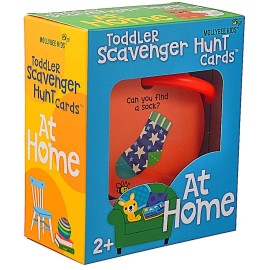 MOLLYBEE KIDS Toddler Scavenger Hunt Cards at Home, Toddler Activity, Ages 2, 3, Indoor Scavenger Hunt Game