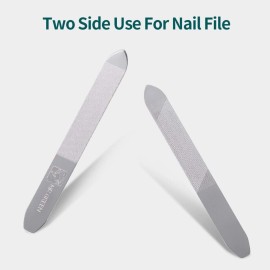 MR.GREEN Nail Clipper 4Pcs Set, Stainless Steel Manicure Pedicure Set, Medical Grade Grooming Kit with Travel Case Gift Box for Man & Woman