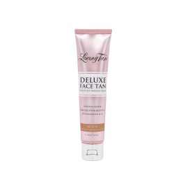Loving Tan Deluxe Face Self Tanner, Medium - Streak Free, Natural, Professional Quality Sunless Tanning - 10+ Face Self Tanner Applications per Bottle, Cruelty Free, Naturally Derived DHA - 1.6 Fl Oz