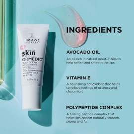 IMAGE Skincare, ORMEDIC pH Balancing Lip Enhancement Complex, with Avocado Oil & Vitamin E for Deep Hydration, Sheer Pink, 0.25 fl oz IMAGE Skincare, ORMEDIC pH Balancing Lip Enhancement Complex, with Avocado Oil & Vitamin E for Deep Hydration, Sheer Pink, 0.25 fl oz