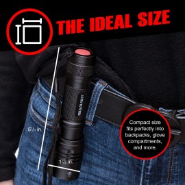 GearLight LED Tactical Flashlights High Lumens - Mini Flashlights for EDC Carry - Compact Powerful Emergency Flashlight Made from Military-Grade Aluminum - Drop Resistant and Water Resistant