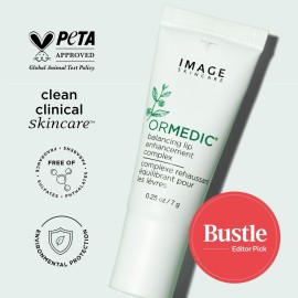 IMAGE Skincare, ORMEDIC pH Balancing Lip Enhancement Complex, with Avocado Oil & Vitamin E for Deep Hydration, Clear, 0.25 fl oz IMAGE Skincare, ORMEDIC pH Balancing Lip Enhancement Complex, with Avocado Oil & Vitamin E for Deep Hydration, Clear, 0.25 fl oz