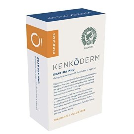 Kenkoderm Psoriasis Dead Sea Mud Soap with Argan Oil & Shea Butter, 4.25 oz, 4 Bars, Dermatologist Developed Skin Care for Soothing & Moisturizing Psoriasis Eczema & Rosacea, Fragrance & Color Free Kenkoderm Psoriasis Dead Sea Mud Soap with Argan Oil & Shea Butter, 4.25 oz, 4 Bars, Dermatologist Developed Skin Care for Soothing & Moisturizing Psoriasis Eczema & Rosacea, Fragrance & Color Free