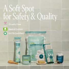 Cliganic Organic Cotton Rounds (300 Count) Makeup Remover Pads, Hypoallergenic, Lint-Free | 100% Pure Cotton (Packaging May Vary) Cliganic Organic Cotton Rounds (300 Count) Makeup Remover Pads, Hypoallergenic, Lint-Free | 100% Pure Cotton (Packaging May Vary)