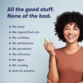 HIBAR - Maintain Shampoo Bar - For Well-Balanced Hair - Cleansing & Nourishing - With Honey, Shea Butter & Vitamin B5 - Plastic-Free - Soap, Paraben & Sulfate-Free - Color Safe - 1 Solid Bar