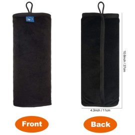 COOLBEBE Seat Belt Pillow for Kids, Extra Soft Toddler Travel Pillow for Car Seat, Universal Carseat Strap Cushion Pads for Childs Baby People Adults, Black COOLBEBE Seat Belt Pillow for Kids, Extra Soft Toddler Travel Pillow for Car Seat, Universal Carseat Strap Cushion Pads for Childs Baby People Adults, Black