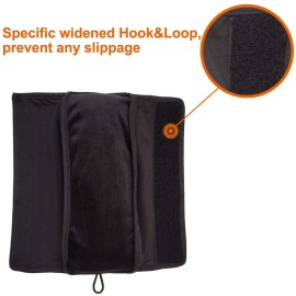 COOLBEBE Seat Belt Pillow for Kids, Extra Soft Toddler Travel Pillow for Car Seat, Universal Carseat Strap Cushion Pads for Childs Baby People Adults, Black COOLBEBE Seat Belt Pillow for Kids, Extra Soft Toddler Travel Pillow for Car Seat, Universal Carseat Strap Cushion Pads for Childs Baby People Adults, Black