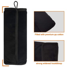 COOLBEBE Seat Belt Pillow for Kids, Extra Soft Toddler Travel Pillow for Car Seat, Universal Carseat Strap Cushion Pads for Childs Baby People Adults, Black COOLBEBE Seat Belt Pillow for Kids, Extra Soft Toddler Travel Pillow for Car Seat, Universal Carseat Strap Cushion Pads for Childs Baby People Adults, Black
