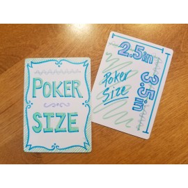 Apostrophe Games Blank Cards - Poker Size Uncoated (2.5 x 3.5), 180 Flash & Board Game Cards Apostrophe Games Blank Cards - Poker Size Uncoated (2.5 x 3.5), 180 Flash & Board Game Cards