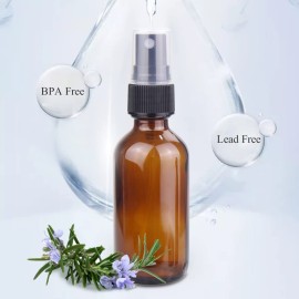 Wedama Spray Bottle, 2 oz Fine Mist Glass Spray Bottles, Little Refillable Liquid Containers for Watering Flowers Cleaning (16 Pack, Amber) Wedama Spray Bottle, 2 oz Fine Mist Glass Spray Bottles, Little Refillable Liquid Containers for Watering Flowers Cleaning (16 Pack, Amber)