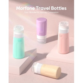Morfone 16 Pack Travel Bottles Set for Toiletries, TSA Approved Travel Containers Leak Proof Silicone Squeezable Travel Accessories 2oz 3oz for Shampoo Conditioner Lotion Body Wash (BPA Free) Morfone 16 Pack Travel Bottles Set for Toiletries, TSA Approved Travel Containers Leak Proof Silicone Squeezable Travel Accessories 2oz 3oz for Shampoo Conditioner Lotion Body Wash (BPA Free)