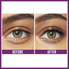 Maybelline The Falsies Lash Lift Washable Mascara Volumizing, Lengthening, Lifting, Curling, Multiplying, Eye Makeup, Blackest Black, 1 Count Maybelline The Falsies Lash Lift Washable Mascara Volumizing, Lengthening, Lifting, Curling, Multiplying, Eye Makeup, Blackest Black, 1 Count