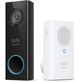eufy Security Video Doorbell Chime, Add-on Chime, Requires eufy Security Video Doorbell (Wired), No-Delay Ring, Adjustable Volume, 8 Fun Ringtones eufy Security Video Doorbell Chime, Add-on Chime, Requires eufy Security Video Doorbell (Wired), No-Delay Ring, Adjustable Volume, 8 Fun Ringtones