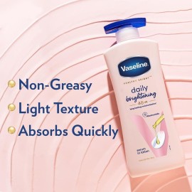 Vaseline Healthy Daily Lotion | With Vitamin b3 Triple Sunscreens | Body Lotion | 400ml (13.52 Fl Oz) Vaseline Healthy Daily Lotion | With Vitamin b3 Triple Sunscreens | Body Lotion | 400ml (13.52 Fl Oz)