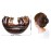 Youxuan 4 Inch Hair Claw for Women, Pretty Clip, Grip for Thick Hair, Coffee
