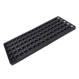 GSE Games & Sports Expert Bingo Master Board for 7/8 Balls, Black Bingo Calling Board for Parties, Large Groups, Family Game Nights
