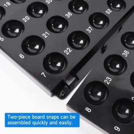 GSE Games & Sports Expert Bingo Master Board for 7/8 Balls, Black Bingo Calling Board for Parties, Large Groups, Family Game Nights GSE Games & Sports Expert Bingo Master Board for 7/8 Balls, Black Bingo Calling Board for Parties, Large Groups, Family Game Nights