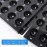 GSE Games & Sports Expert Bingo Master Board for 7/8 Balls, Black Bingo Calling Board for Parties, Large Groups, Family Game Nights