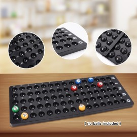 GSE Games & Sports Expert Bingo Master Board for 7/8 Balls, Black Bingo Calling Board for Parties, Large Groups, Family Game Nights GSE Games & Sports Expert Bingo Master Board for 7/8 Balls, Black Bingo Calling Board for Parties, Large Groups, Family Game Nights