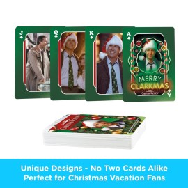 AQUARIUS Christmas Vacation Playing Cards - Themed Deck of Cards for Your Favorite Card Games - Officially Licensed National Lampoon Merchandise & Collectibles AQUARIUS Christmas Vacation Playing Cards - Themed Deck of Cards for Your Favorite Card Games - Officially Licensed National Lampoon Merchandise & Collectibles