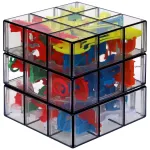 Rubiks Perplexus Fusion 3x3 Gravity 3D Maze Game Brain Teaser Puzzle Ball | Anxiety Relief Items Cool Stuff | Sensory Toys for Adults & Kids Ages 8+