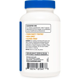 Nutricost Wormwood Capsules 450mg 120 Capsules - Vegetarian Caps, Gluten Free and Non-GMO Nutricost Wormwood Capsules 450mg 120 Capsules - Vegetarian Caps, Gluten Free and Non-GMO