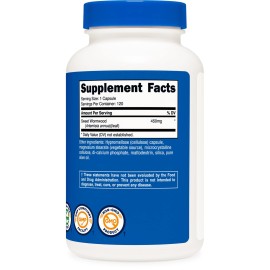 Nutricost Wormwood Capsules 450mg 120 Capsules - Vegetarian Caps, Gluten Free and Non-GMO Nutricost Wormwood Capsules 450mg 120 Capsules - Vegetarian Caps, Gluten Free and Non-GMO