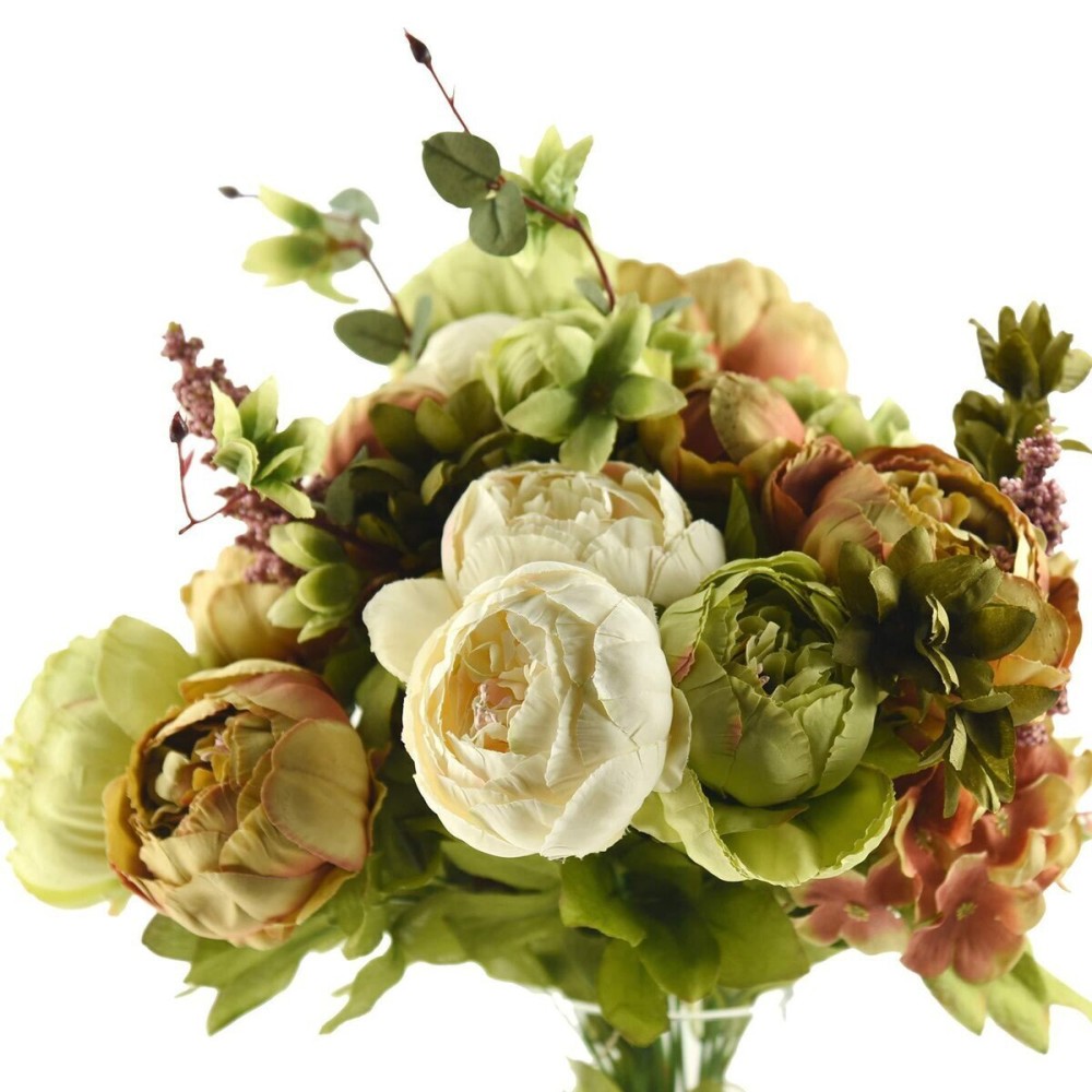 FiveSeasonStuff Vintage Artificial Peonies Silk Peony Flowers and Hydrangeas for Wedding Bridal Home Dcor - Beautiful Floral Centerpiece Arrangement 2 Bouquets (Country Rustic Brown Beige Green Mix) FiveSeasonStuff Vintage Artificial Peonies Silk Peony Flowers and Hydrangeas for Wedding Bridal Home Dcor - Beautiful Floral Centerpiece Arrangement 2 Bouquets (Country Rustic Brown Beige Green Mix)
