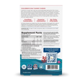 Nordic Naturals Zero Sugar Childrens DHA Gummy Chews, Tropical Punch - 30 Gummy Chews for Kids - 600 mg Total Omega-3s - Brain Development, Learning, Healthy Immunity - Non-GMO - 30 Servings Nordic Naturals Zero Sugar Childrens DHA Gummy Chews, Tropical Punch - 30 Gummy Chews for Kids - 600 mg Total Omega-3s - Brain Development, Learning, Healthy Immunity - Non-GMO - 30 Servings